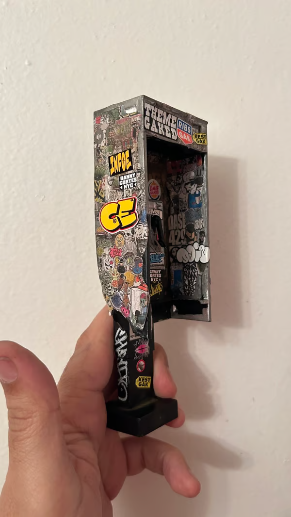 🔥LAST DAY 50% OFF-📞Miniature American Payphone in 1:12 Scale For Action Figure Displays / Toy Photography