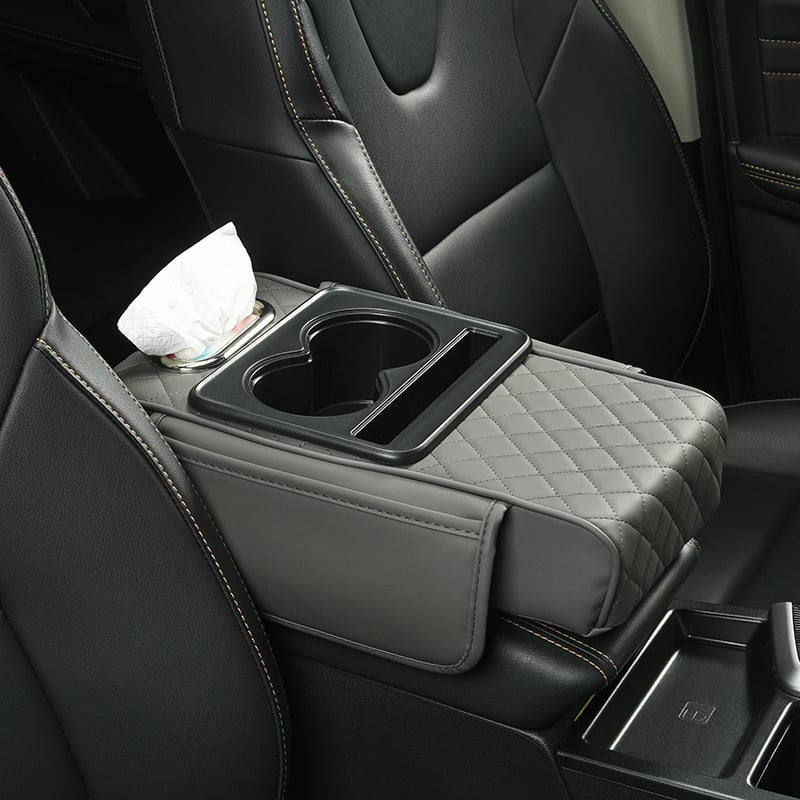 🔥Limited Time 50% Off✨Multifunctional PU Leather Car Armrest Box Mat