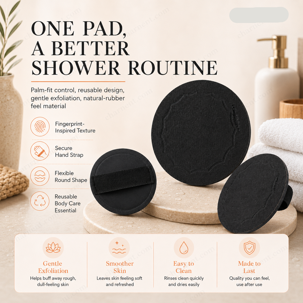 🥳2026 HOT SALE💞50K+ SOLD!🌸 50% OFF! Scrub Bath Pads – Gently exfoliate, unclog pores, reveal brighter skin. Durable rubber, easy to rinse. A little scrub goes a long way! ✨🛀