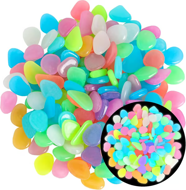 (🎁Last Day 49% OFF)🌈Colorful Glow-in-the-Dark Garden Stones