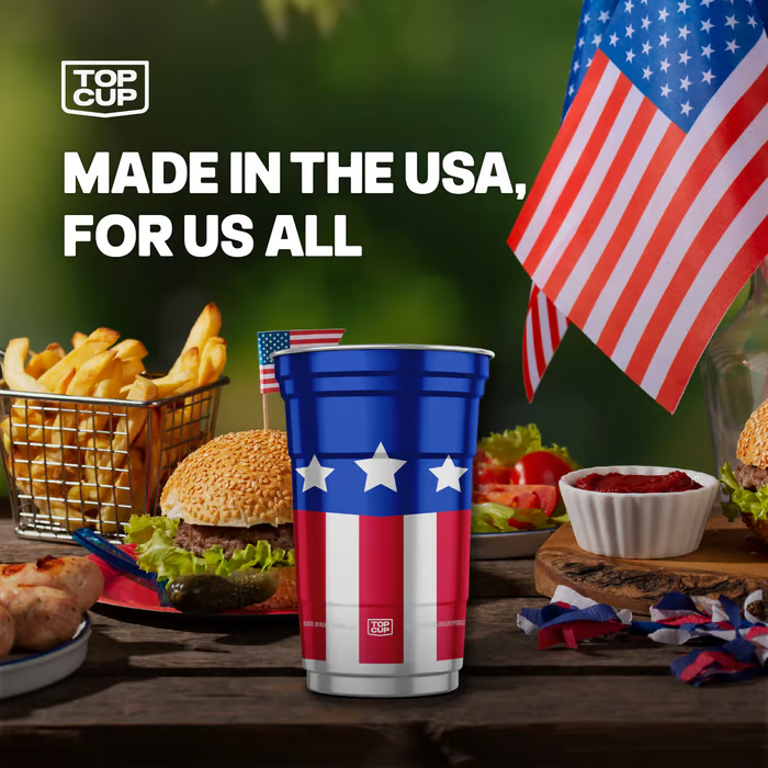 🇺🇸 250th Anniversary Patriotic Aluminum Party Cups