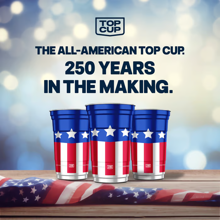 🇺🇸 250th Anniversary Patriotic Aluminum Party Cups