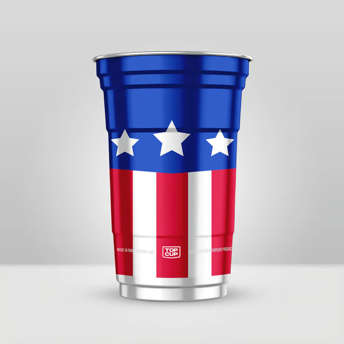 🇺🇸 250th Anniversary Patriotic Aluminum Party Cups
