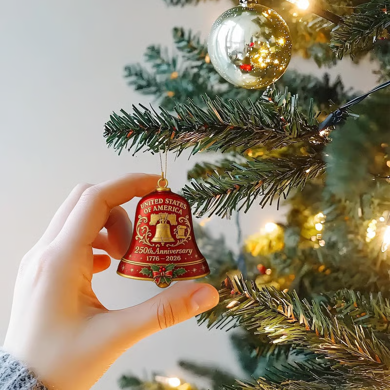 🔔United States 250th Anniversary Bell Ornament
