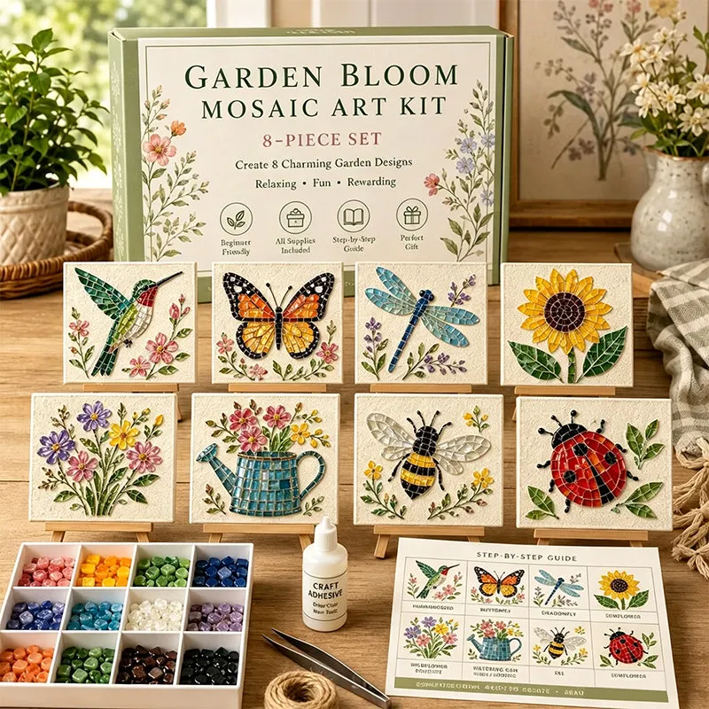 ⚡Hot Sales 49% OFF🎨Watering Can Mosaic Art Kit