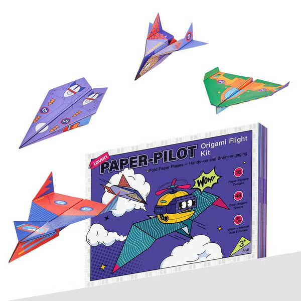 🔥Last Day 49% OFF - ✈✨Leven DIY Paper Airplane Book