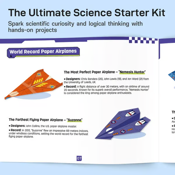 🔥Last Day 49% OFF - ✈✨Leven DIY Paper Airplane Book