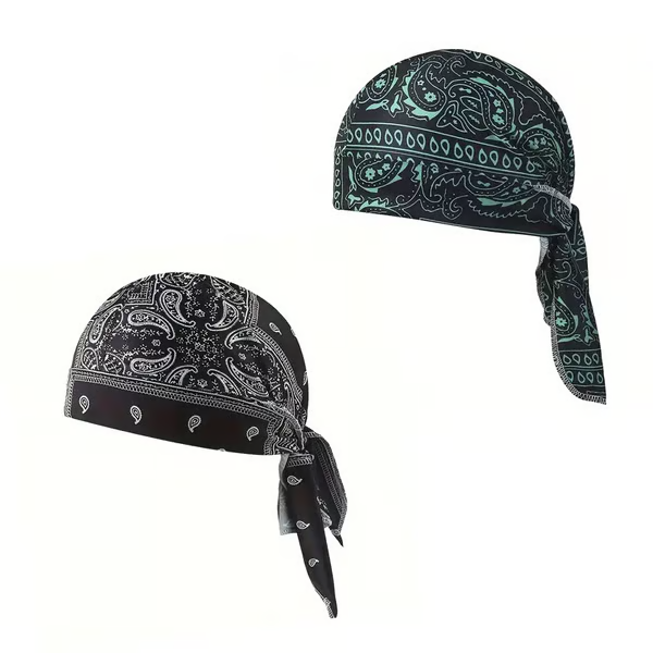 Paisley Cooling Headscarf Cap