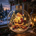 🔥LAST DAY 58% OFF - 🎄Glowing Christmas Diorama Ornament – A Tiny Winter World in Your Hands