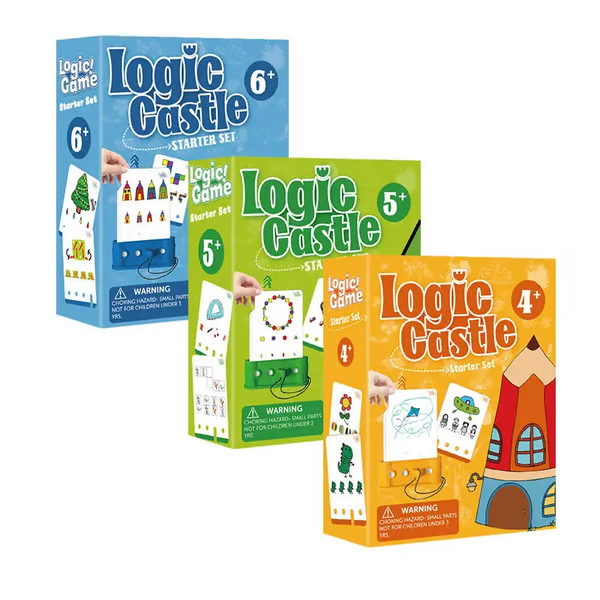 🎁Last Day 50% OFF - 🏰✨ Montessori Logic Castle