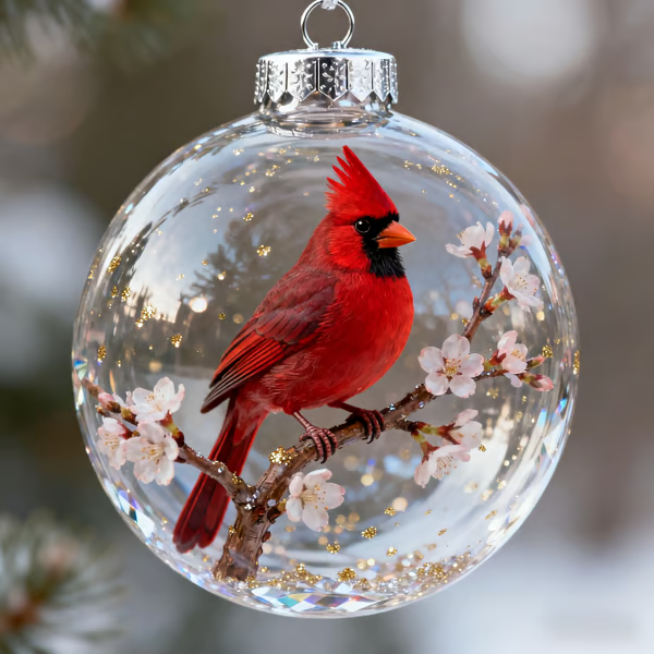 🔥Last Day 50% OFF🐦Nature’s Birds Crystal Glass Ornament Gift Set