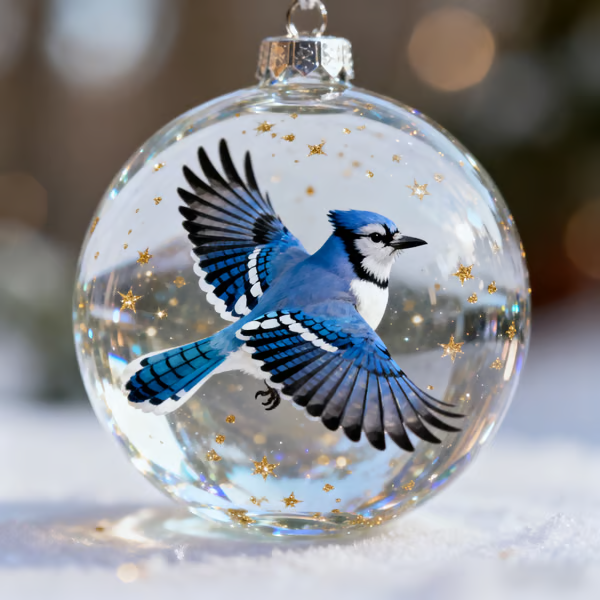 🔥Last Day 50% OFF🐦Nature’s Birds Crystal Glass Ornament Gift Set