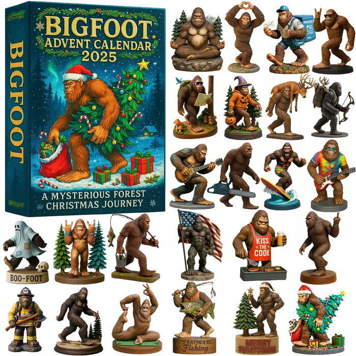 🔥Limited Edition, Only 50 Sets Left! - 🦍Bigfoot Adventure Calendar 2025
