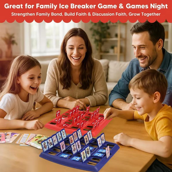 🔥LAST DAY 50% OFF✝️Guess Bible Who I Am Board Games for Kids