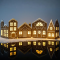 🔥LAST DAY 50% OFF- 🎄Christmas Gingerbread House Decorations with LED Lights💡