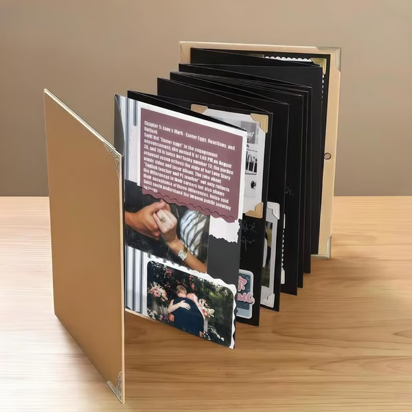 🔥Last Day 50% OFF-✨The Memory Keeper: 99+ Inch Accordion Scrapbook Album📚