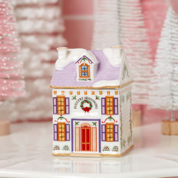 🎁LAST DAY 49% OFF-🎄✨Holiday Village Spice House Set (6PCS) — A Mini Christmas Wonderland for Your Kitchen!