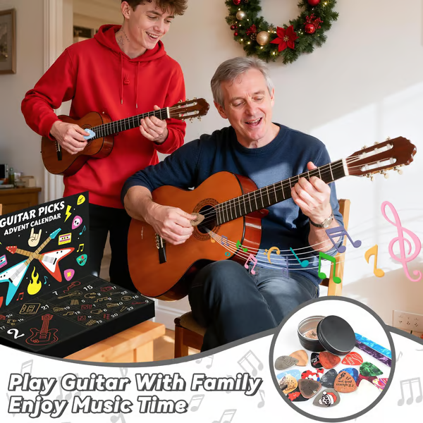 🔥LAST DAY 50% OFF-🎸Guitar Picks Advent Calendar 2025🎁
