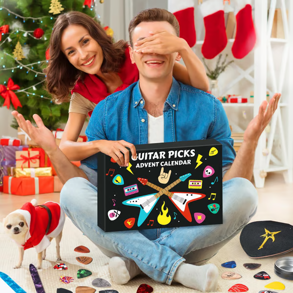 🔥LAST DAY 50% OFF-🎸Guitar Picks Advent Calendar 2025🎁