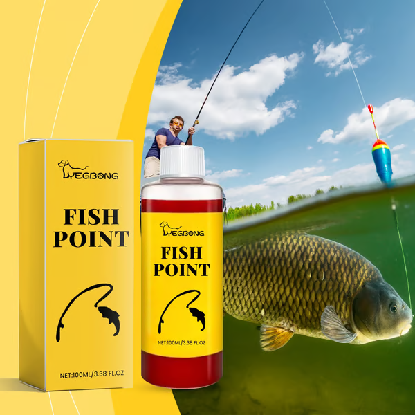 🎣 Concentrated Fish Attractant Liquid – 🐟Fast-Acting Red Worm Formula -8JX3