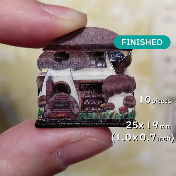 🔥Last Day 50% OFF - 🎀1:12 scale tiny book houses