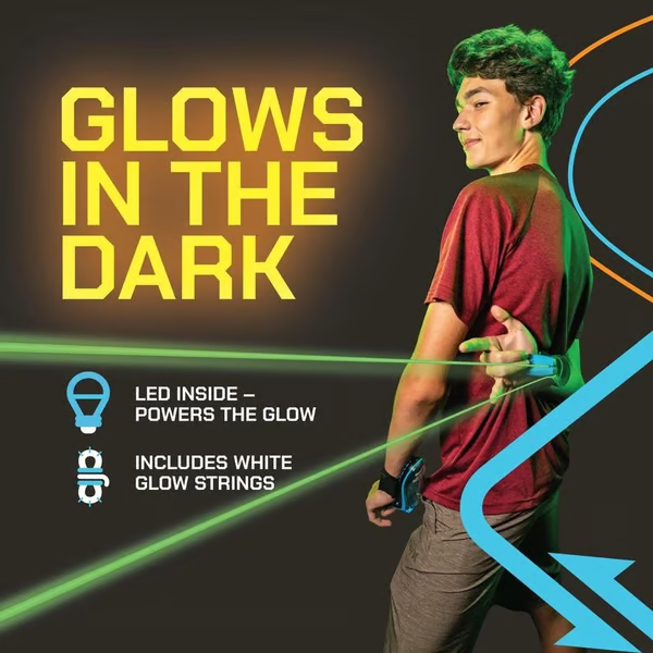 World's First String Launching Webshooter that Glows-In-the-Dark - Perfect Holiday Gift