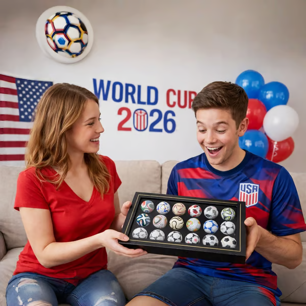 ⚽2026 World Cup Sale🔥 Up to 50% OFF!🏆 Handcrafted Mini Soccer Ball Collection (1970–2026)