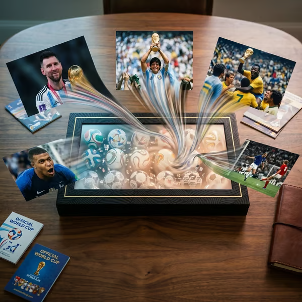 ⚽2026 World Cup Sale🔥 Up to 50% OFF!🏆 Handcrafted Mini Soccer Ball Collection (1970–2026)