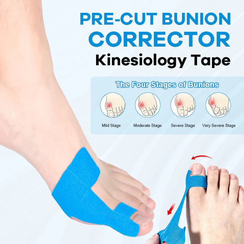 👣Pre-cut Bunion Corrector Kinesiology Tape