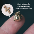 🔥Last Day 50% OFF - Mini Masonic Transforming Sphere Pendant