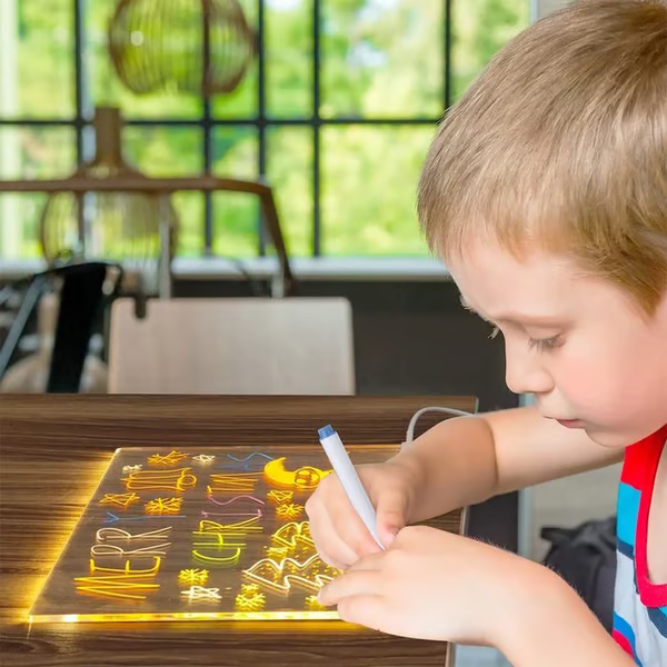 🌈🖌 Spark Creativity Instantly - 49% OFF - 🎁 Acrylic LED Message Board - For Vibrant, Endless Expression!