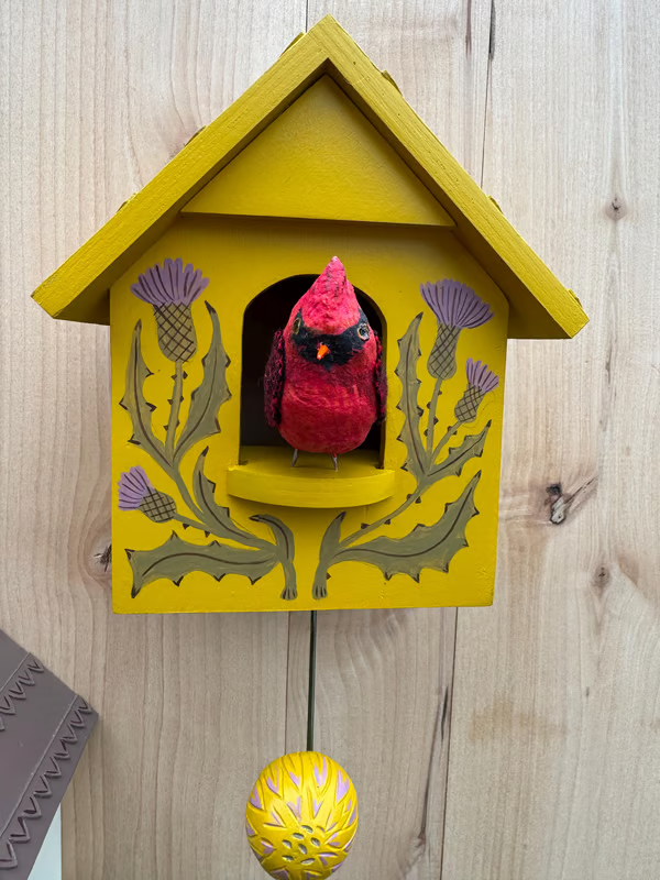 🔥LAST DAY 53% OFF🔥🦉Whimsical Kinetic Art Birdhouse Wall Decor