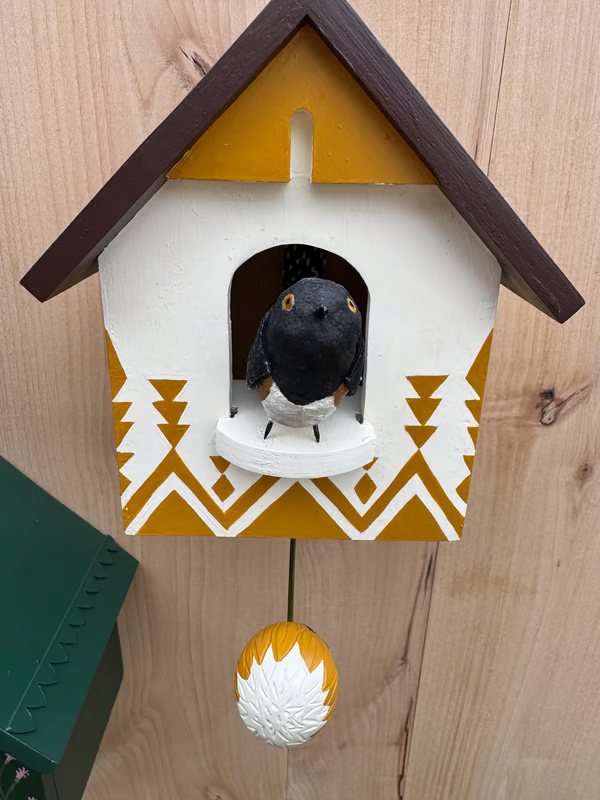 🔥LAST DAY 53% OFF🔥🦉Whimsical Kinetic Art Birdhouse Wall Decor