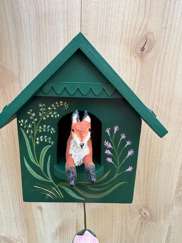 🔥LAST DAY 53% OFF🔥🦉Whimsical Kinetic Art Birdhouse Wall Decor
