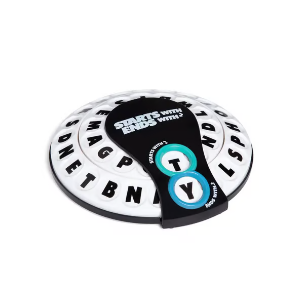 🎲Spin & Shout Word Game – Fast-Paced Family Game with Letter Wheels, Spinner Device & 20 Tokens