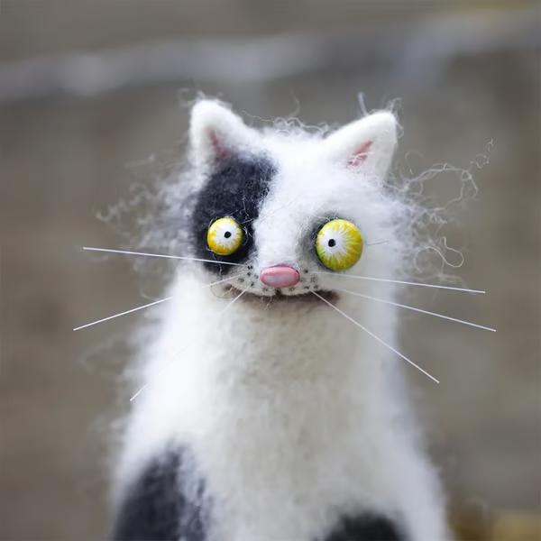 🔥Limited Edition, Only 100 Sets Left! - 🎄✨Wool Felt Familiars – Quirky Handmade Companions