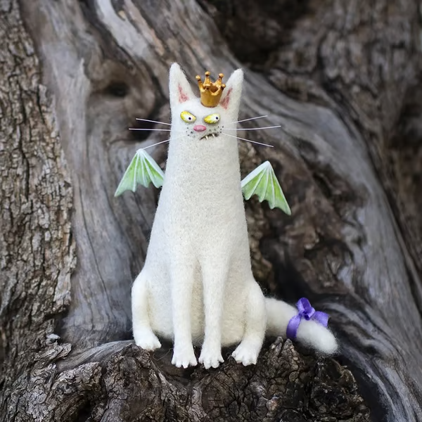 🔥Limited Edition, Only 100 Sets Left! - 🎄✨Wool Felt Familiars – Quirky Handmade Companions