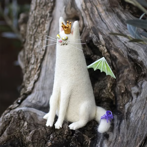 🔥Limited Edition, Only 100 Sets Left! - 🎄✨Wool Felt Familiars – Quirky Handmade Companions