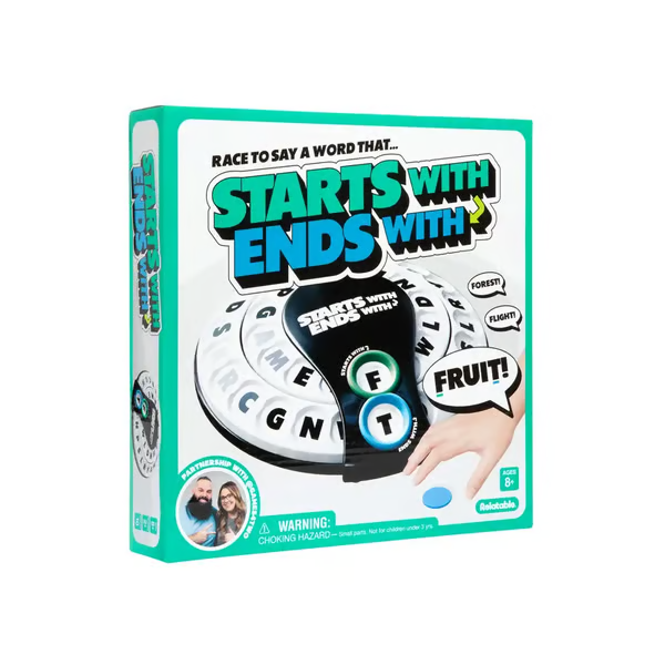 🎲Spin & Shout Word Game – Fast-Paced Family Game with Letter Wheels, Spinner Device & 20 Tokens
