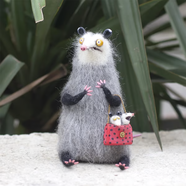 🔥Limited Edition, Only 100 Sets Left! - 🎄✨Wool Felt Familiars – Quirky Handmade Companions