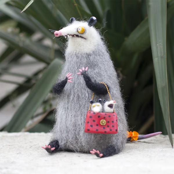 🔥Limited Edition, Only 100 Sets Left! - 🎄✨Wool Felt Familiars – Quirky Handmade Companions