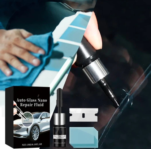 Auto Glass Nano Repair Fluid Kit