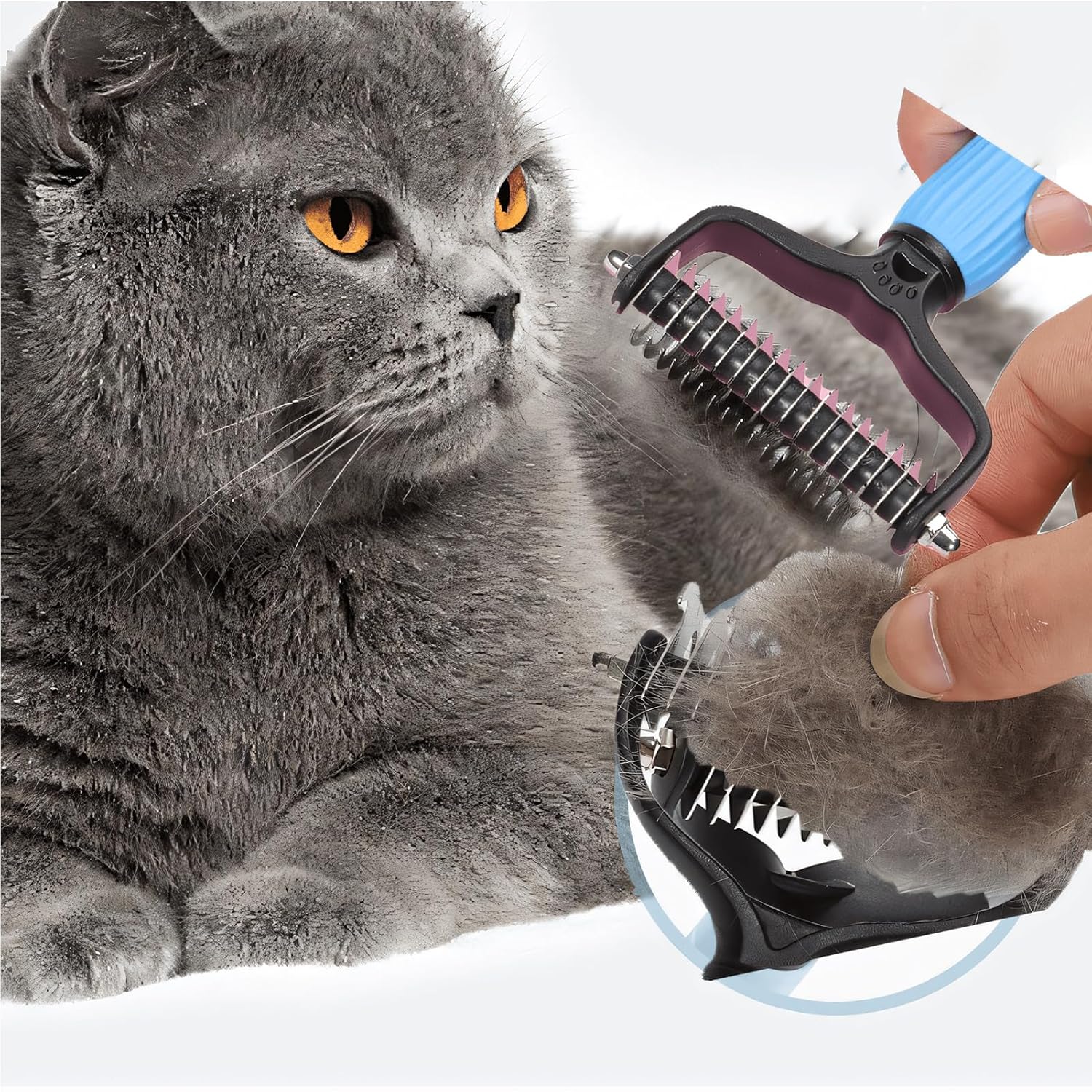 Universal Pet Detangling Comb for Dogs Grooming Tool