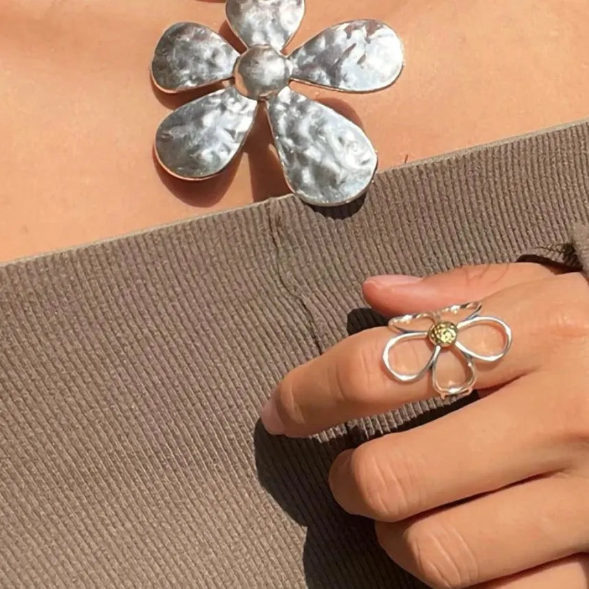 Handcrafted Floral Ring