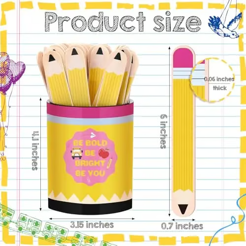 👩‍🏫121/101 Pcs Back to School Teacher Gift Flip Name Sticks Set with Storage Cup,Student Name Sticks with Metal Buckets & Stickers – Classroom Management & Student Grouping Tool for Teachers