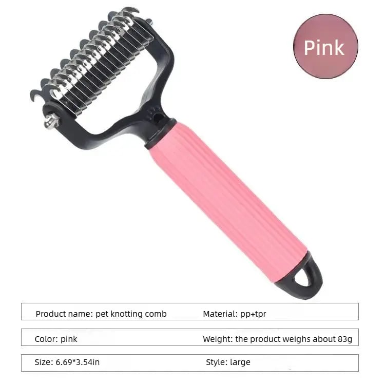 Universal Pet Detangling Comb for Dogs Grooming Tool