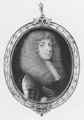 Portrait of a Man, Said to Be John Cecil 16281678, Fourth Earl of Exeter by Richard Gibson - Classic Art canvas print