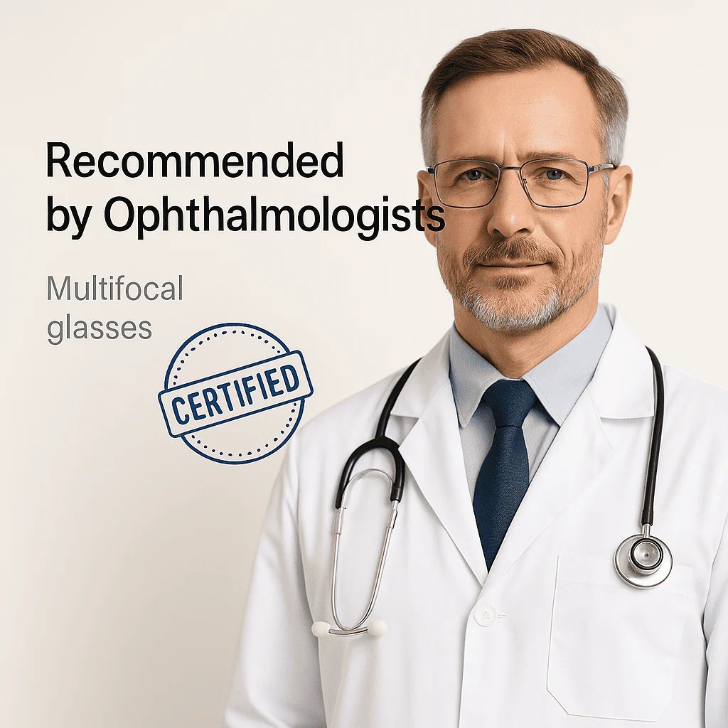 🔥Clearance Sale 49% OFF🏆👓Multifocal Glasses| For Presbyopia — No more switching!📚✨