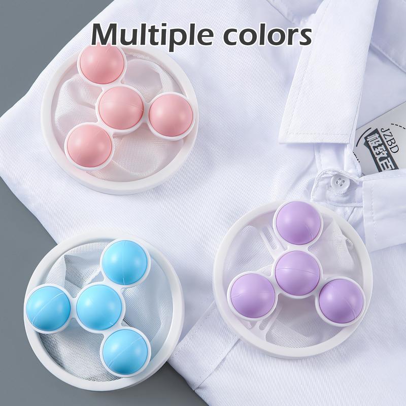 🧼3 Counts Washing Machine Filter Bag, Reusable Floating Hair Filter for Laundry