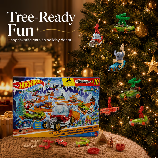 ⚡Hot Sales 49% OFF🔥 2026 Hot Wheels Holiday Advent Calendar🏎️